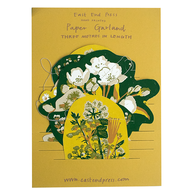 East End Press - Spring Hedgerow Garland