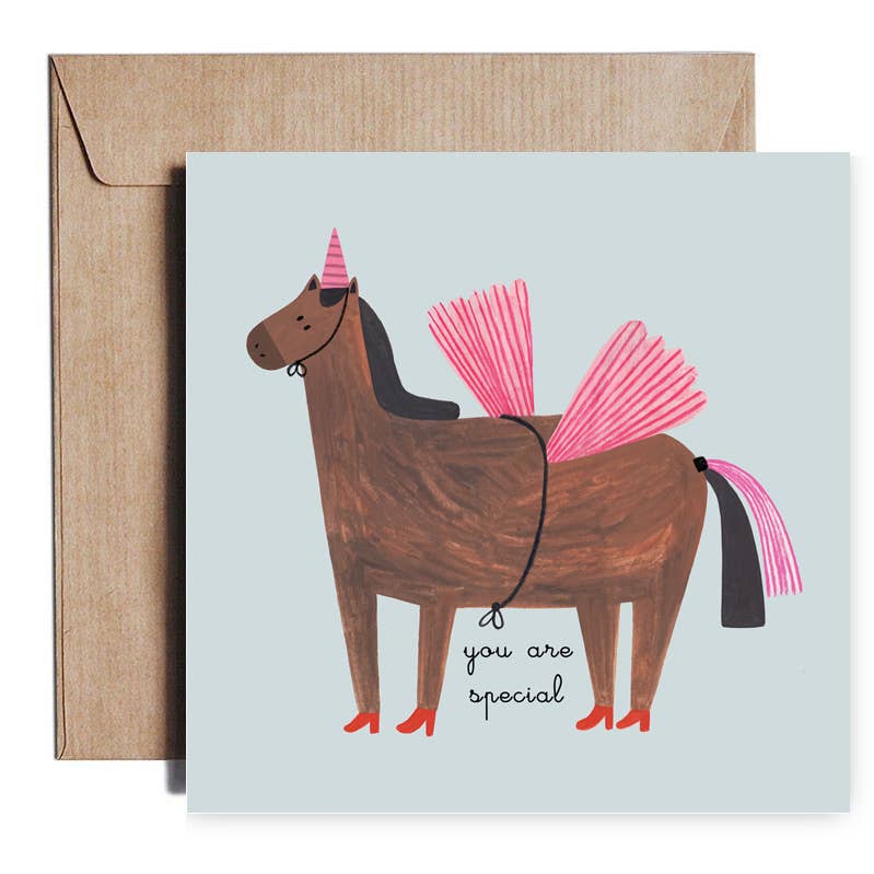 Daria Solak Illustrations - UNICORN card