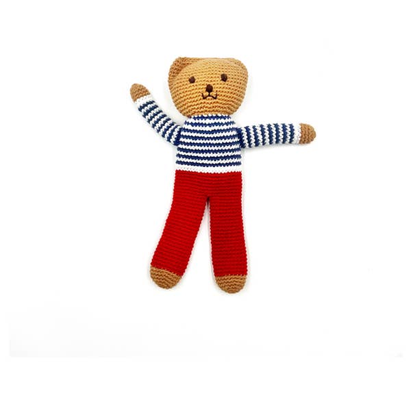 Pebblechild - Soft Handmade Flipps red trouser