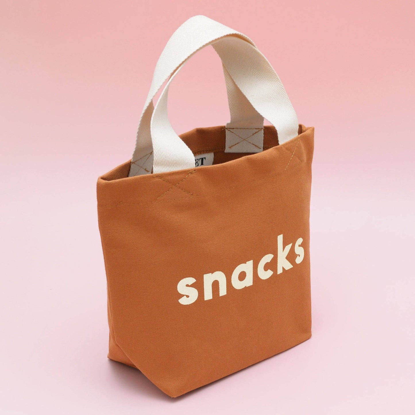 Alphabet Bags - Snacks - Little Tan Bag