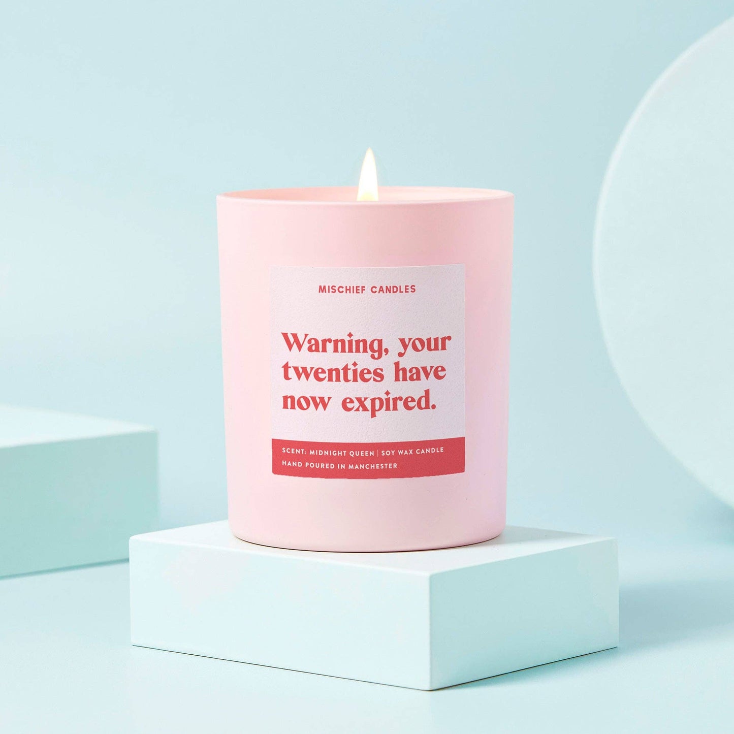 Mischief Candles - 30th Birthday Gift Funny Birthday Candle Twenties Have Expir