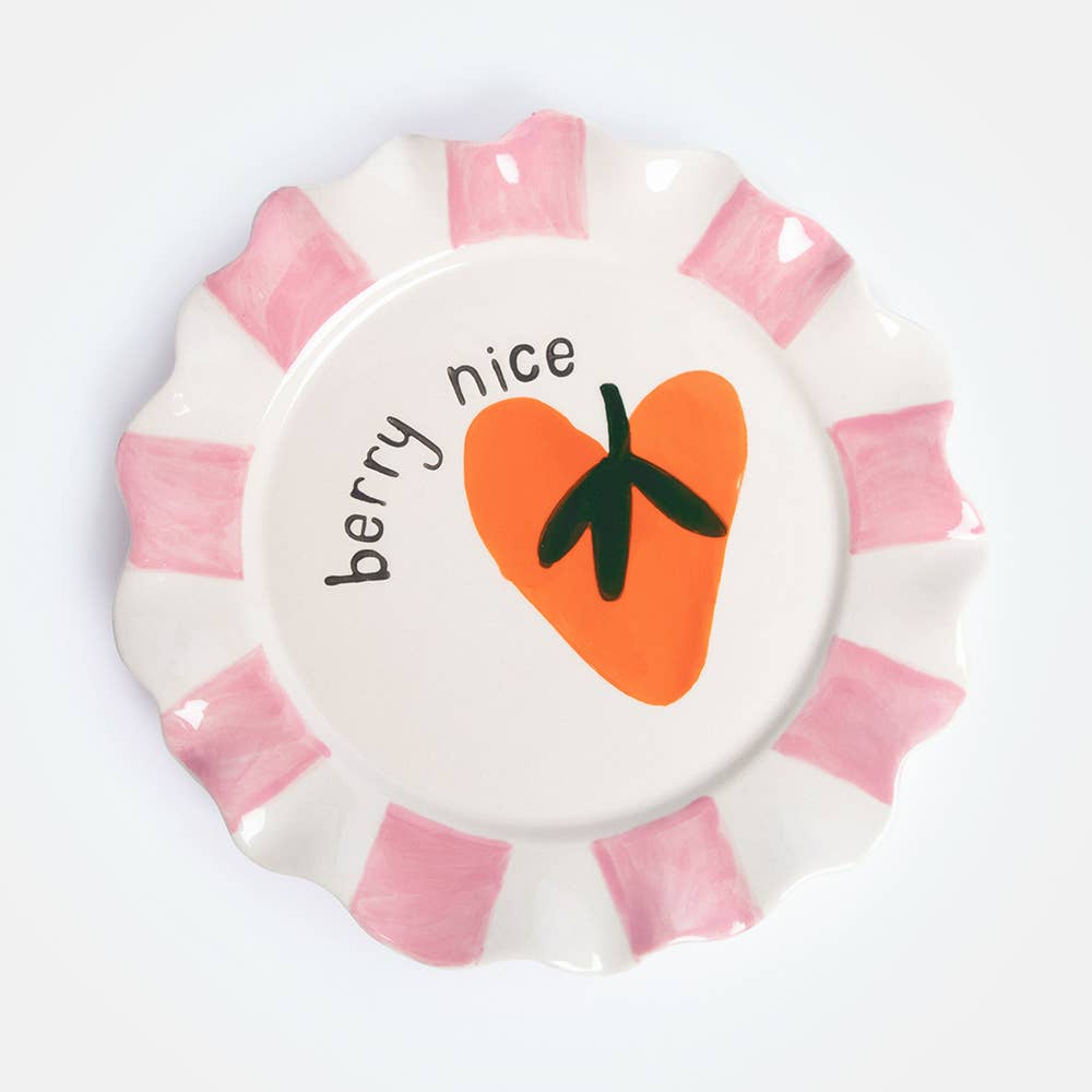Caroline Gardner - Berry Nice Heart Plate
