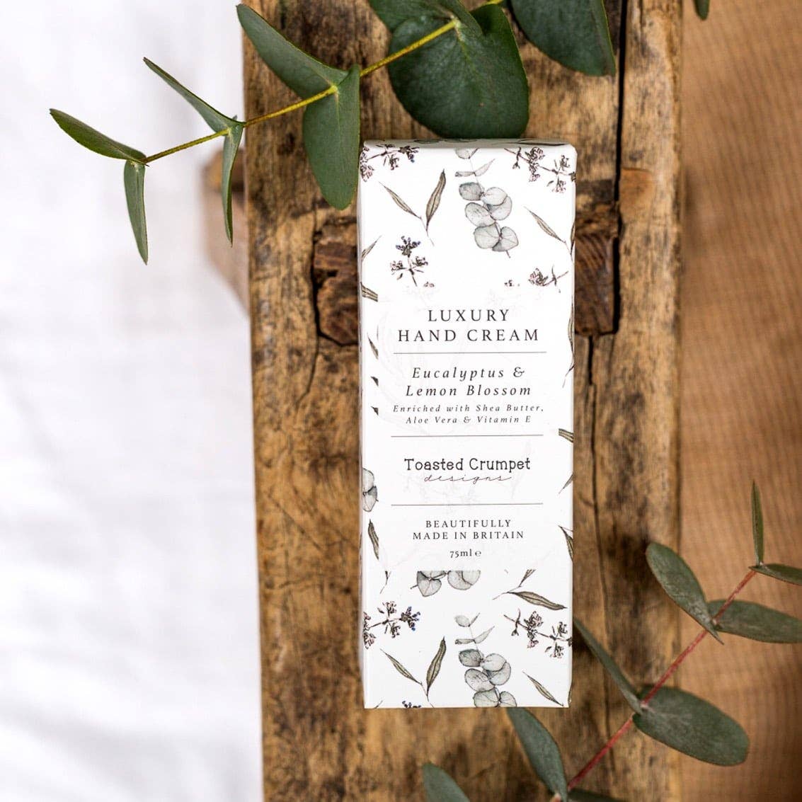 Toasted Crumpet - Eucalyptus & Lemon Blossom Luxury Hand Cream (Eucalyptus)