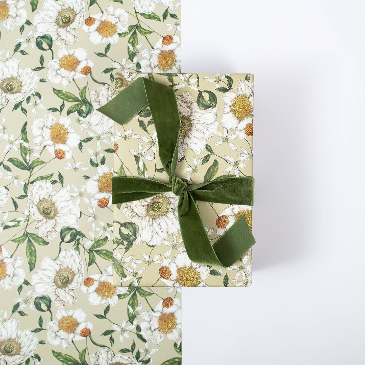 Making Meadows Ltd - Gift Wrap | Gingham Hearts Wrapping Paper Sheet