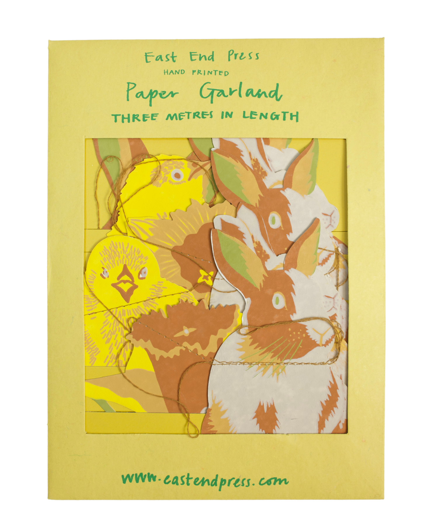 East End Press - Rabbit and Chick Garland