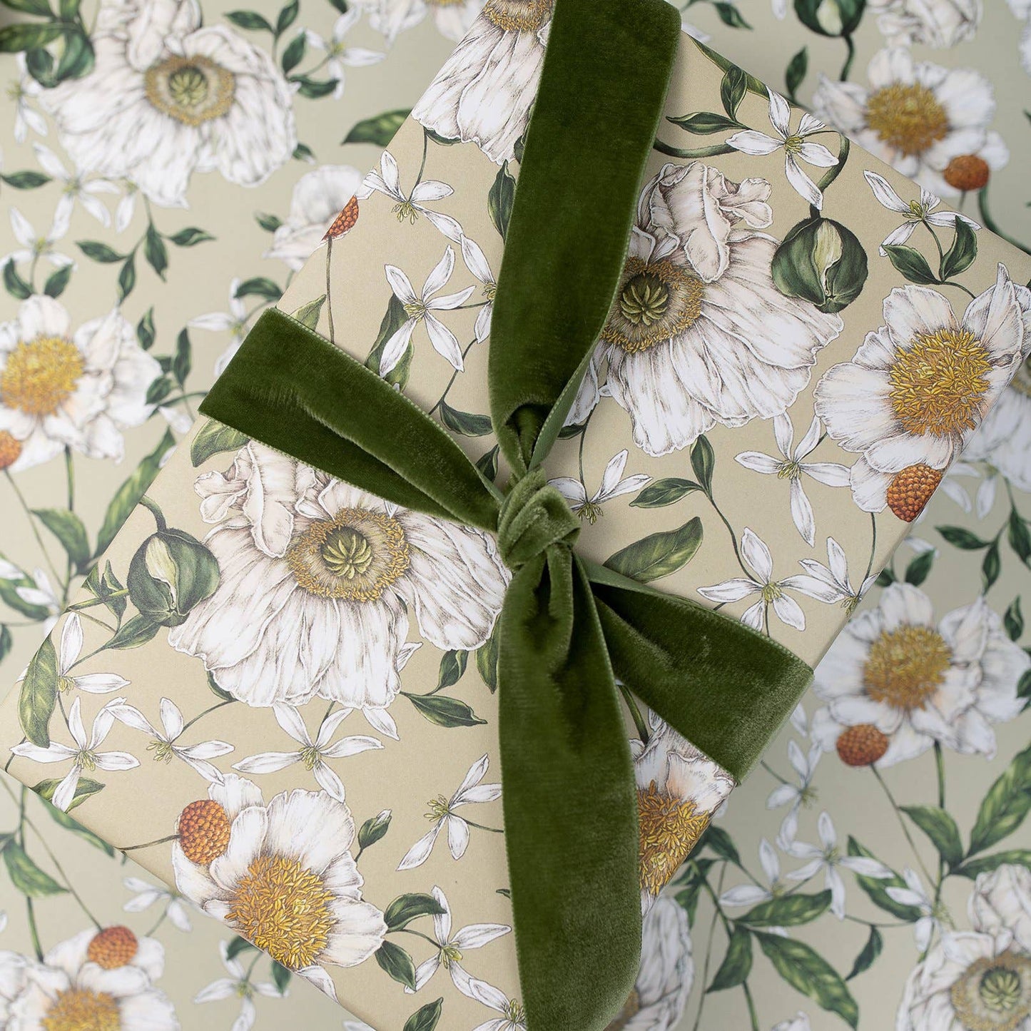 Making Meadows Ltd - Gift Wrap | Gingham Hearts Wrapping Paper Sheet