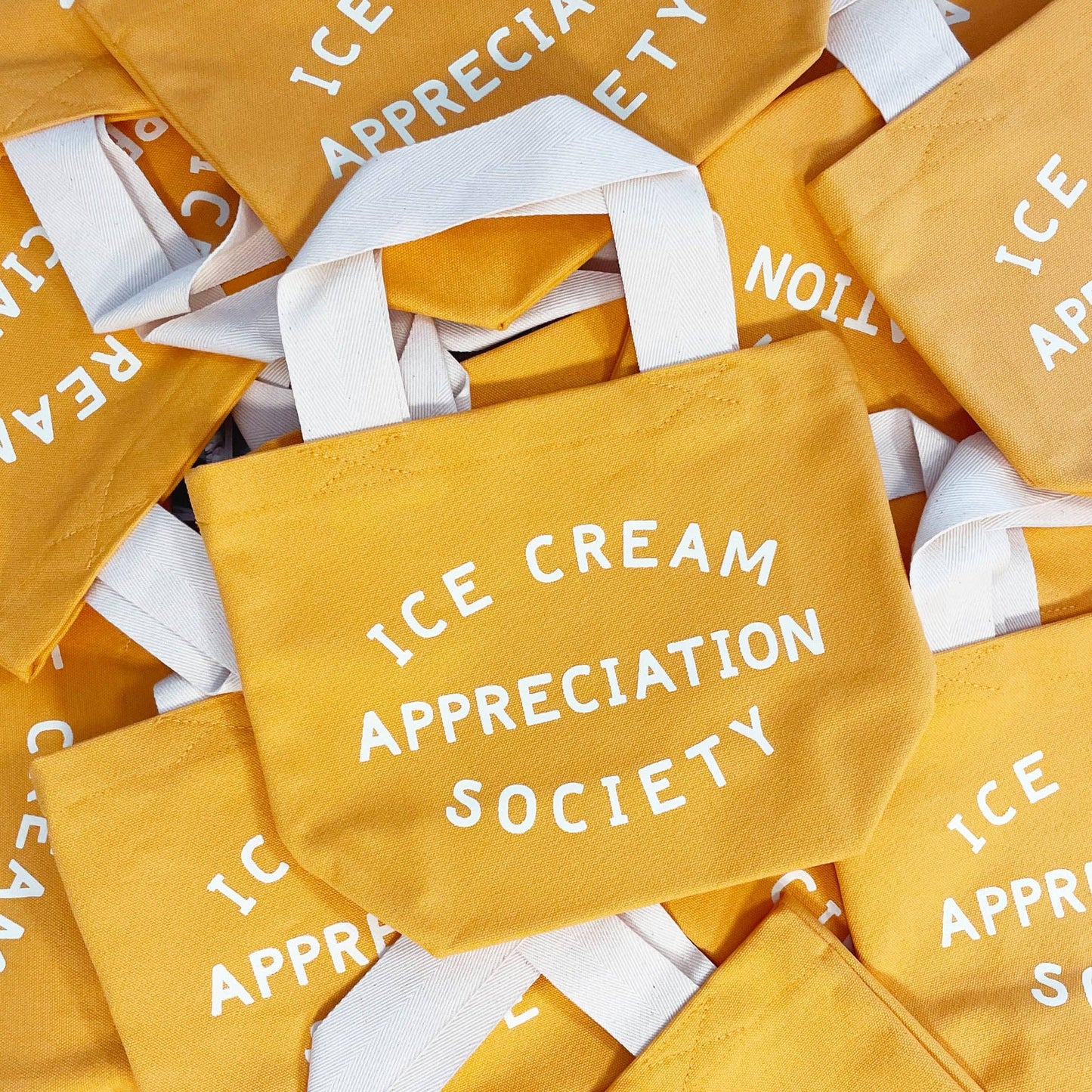 Alphabet Bags - Ice Cream Appreciation Society - Little Yellow Bag