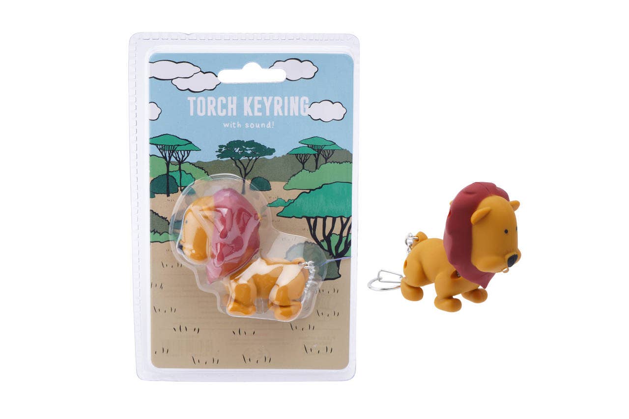 CGB Giftware - Eureka Torch Keyring - Lion