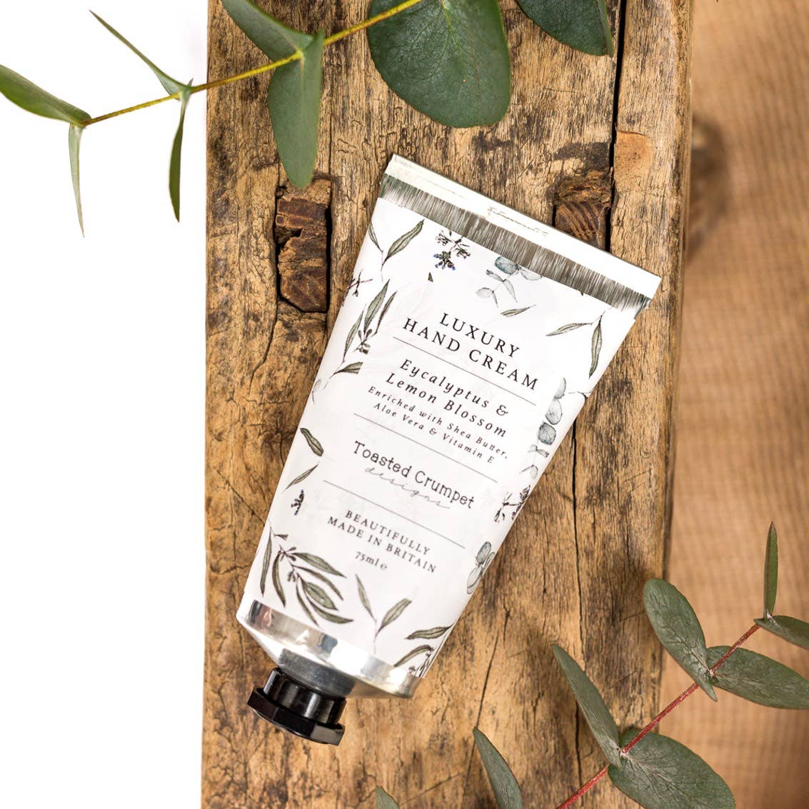 Toasted Crumpet - Eucalyptus & Lemon Blossom Luxury Hand Cream (Eucalyptus)