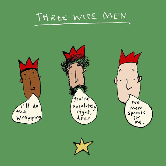 Poet and Painter - 'Three Wise Men' Christmas Card , FP225