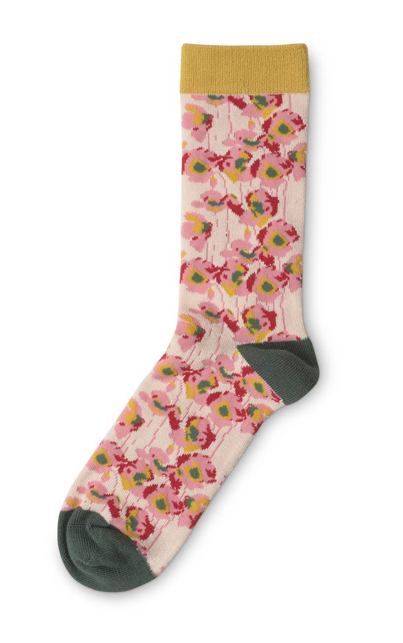Quintessential - Womens Socks - Bloom Cream