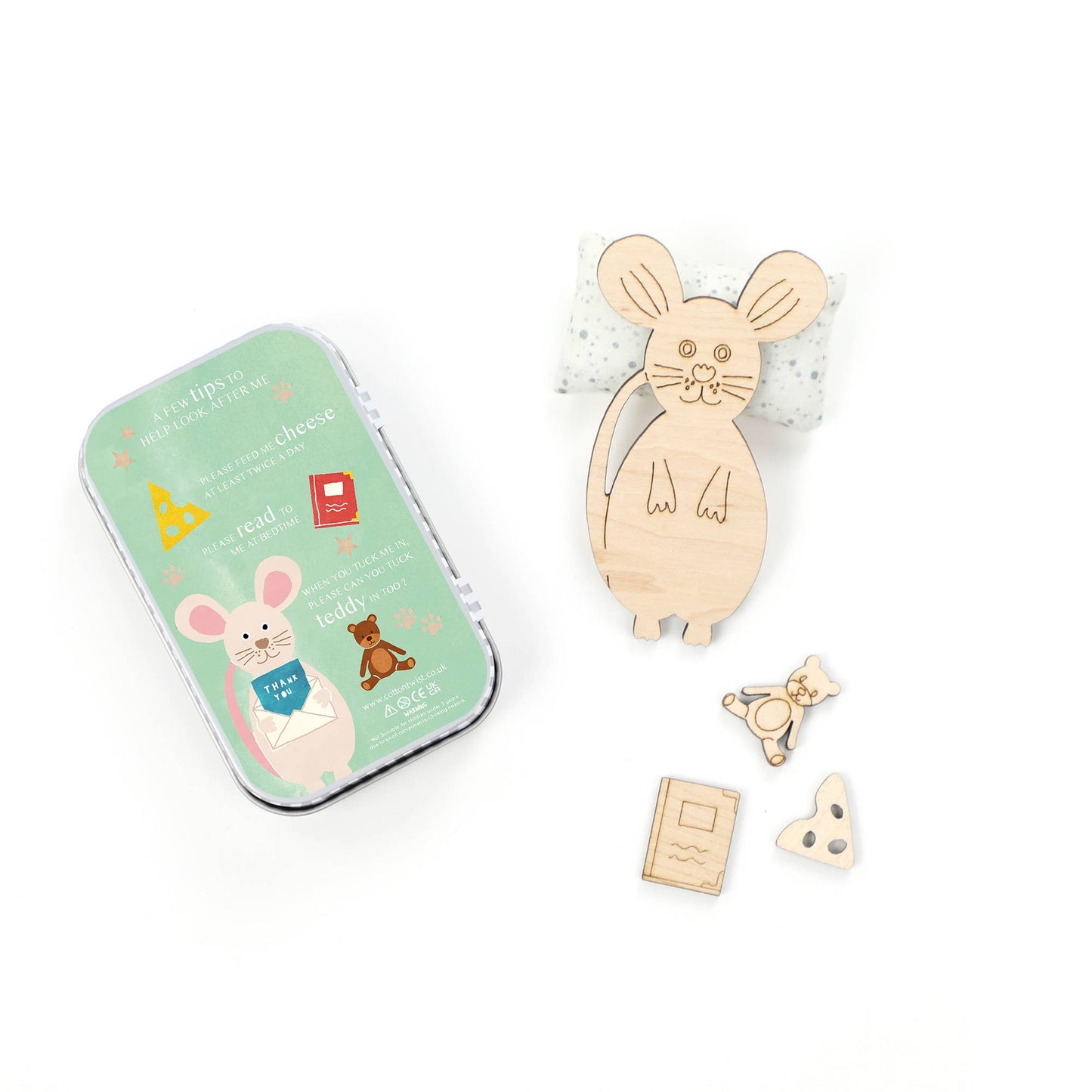 Cotton Twist - 'Please Take Care of Me' - Mouse