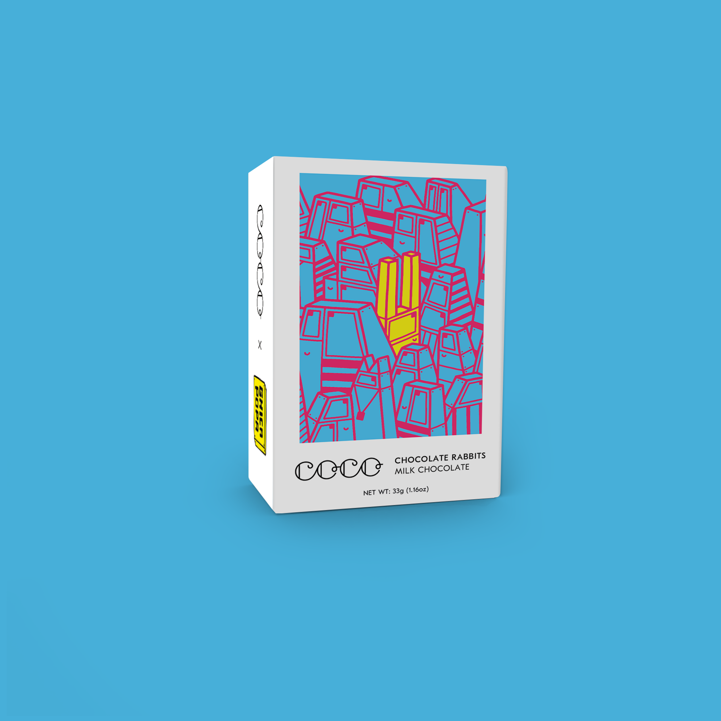 COCO Chocolatier - Easter Matchbox - Milk Chocolate Rabbits