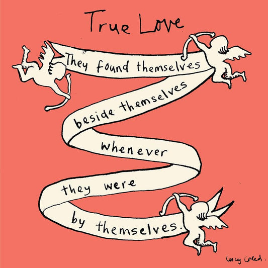 Poet and Painter - 'True Love, Cupid' Greetings Card , FP104