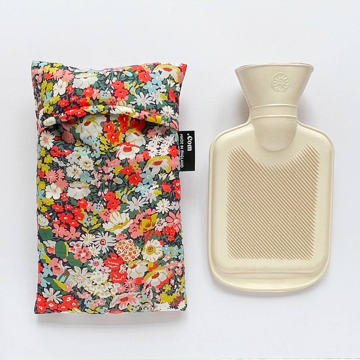 Catherine Colebrook - Liberty Cute Hot Water Bottle - Thorpe Tana Mustard