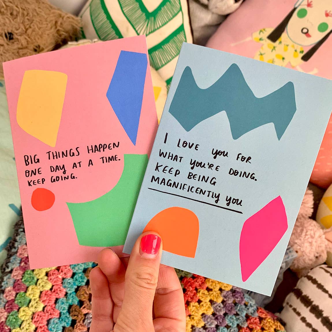 Nicola Rowlands - One foot in front of the other card