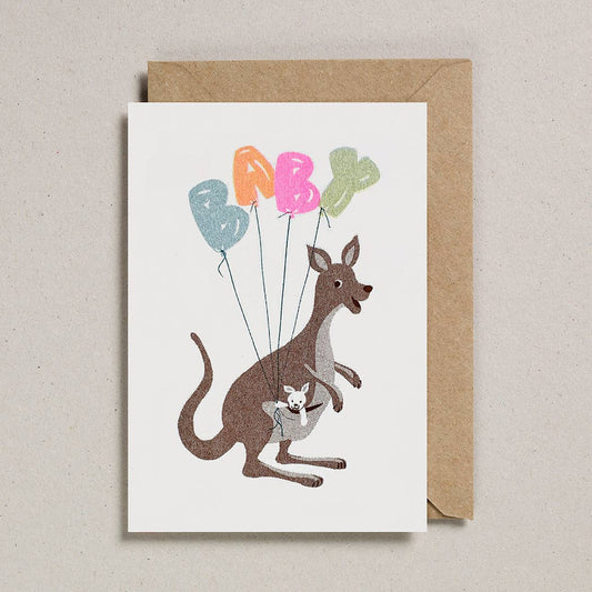 Petra Boase Ltd - Riso Baby Cards - Pack of 6 - Kangaroo