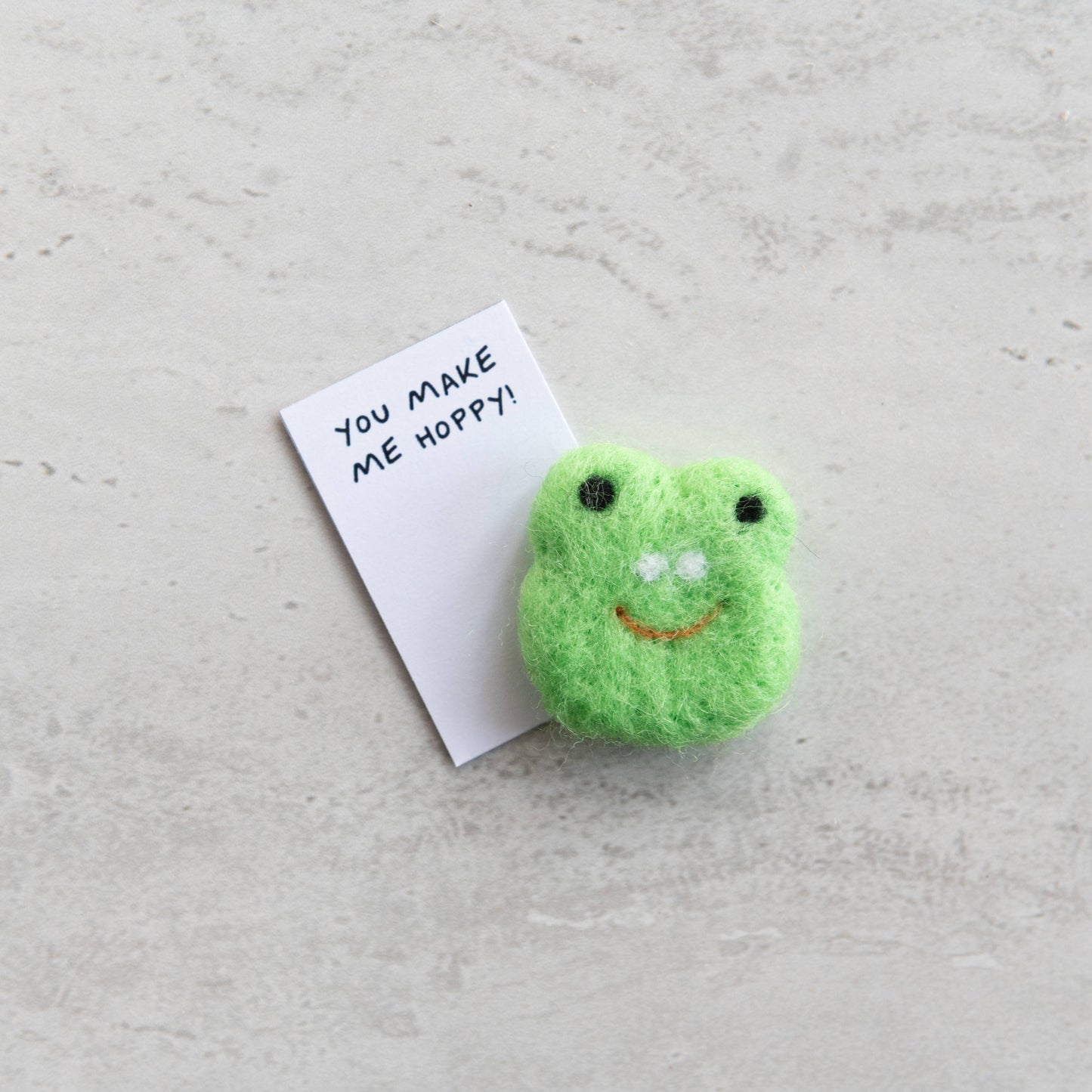 Marvling Bros Ltd - Toadally Awesome Wool Felt Frog In A Matchbox