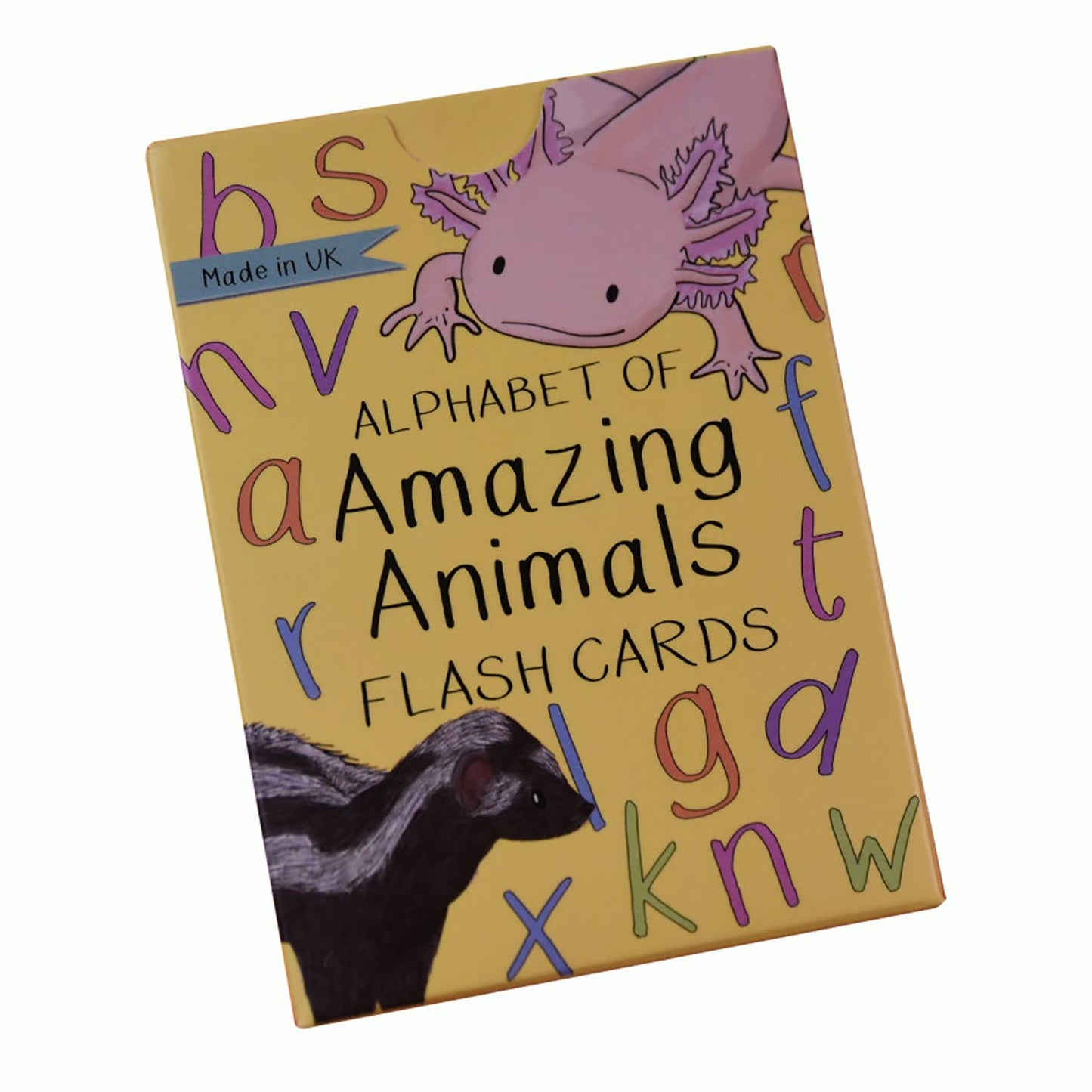 Button & Squirt - Alphabet of Amazing Animals Flash Cards