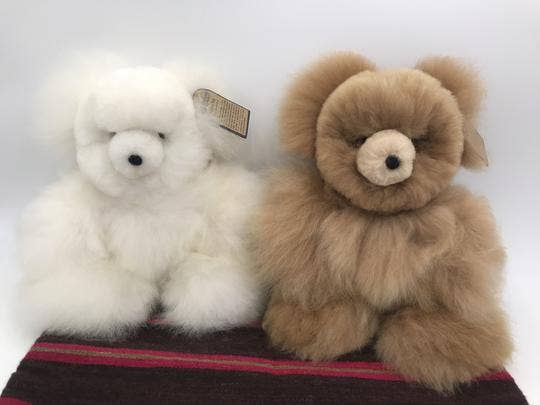 Blossom Inspirations - Bears Stuffed Alpaca Toy: Large