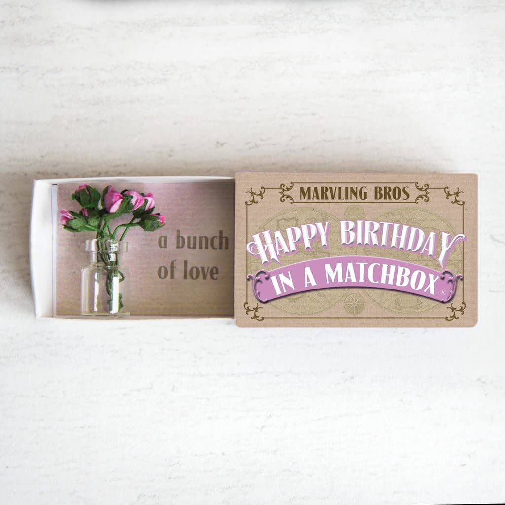 Marvling Bros Ltd - Happy Birthday Bunch Of Roses In A Vase