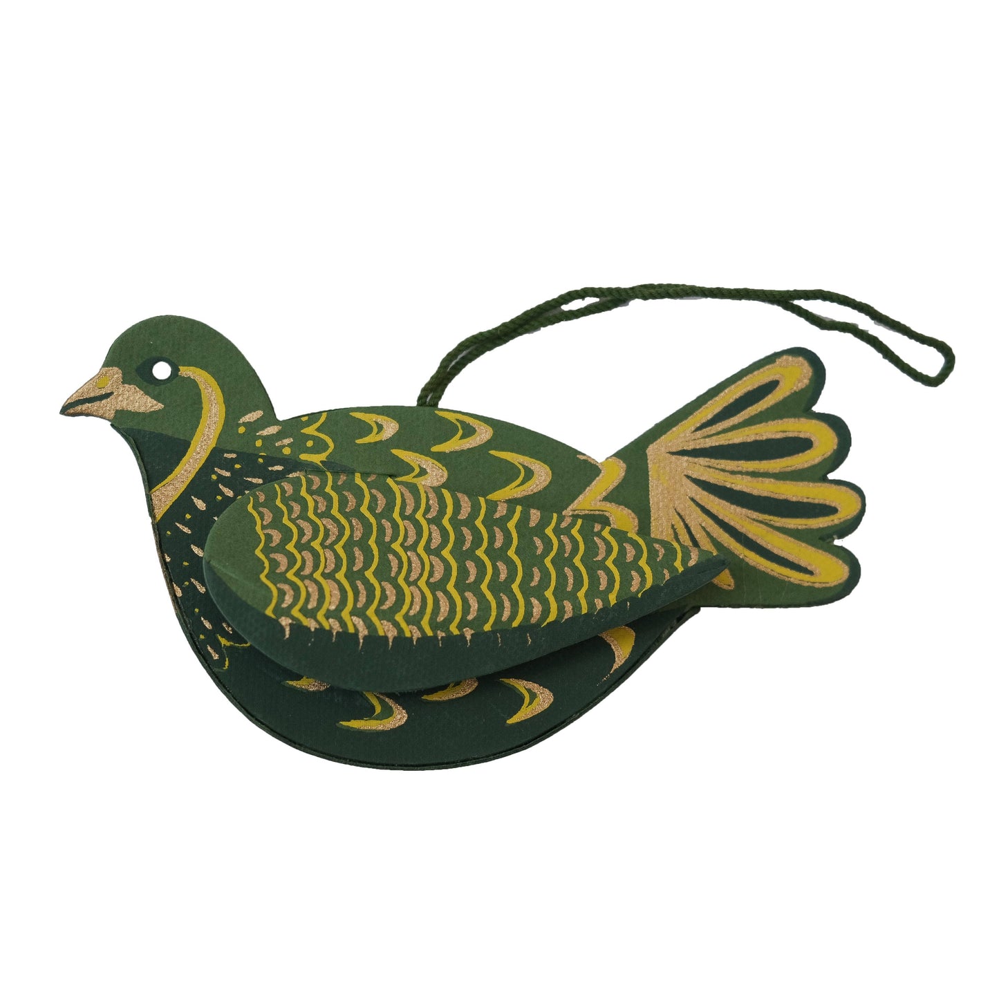 East End Press - Partridge Screen-Printed Board Decoration