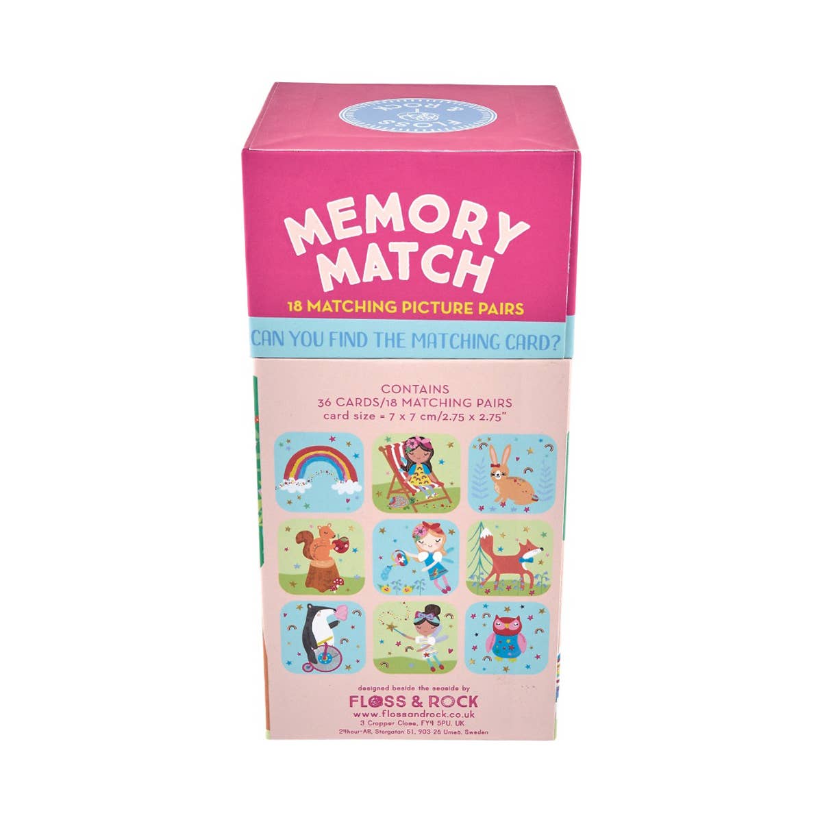 Floss and Rock - UK - Rainbow Fairy Memory Match