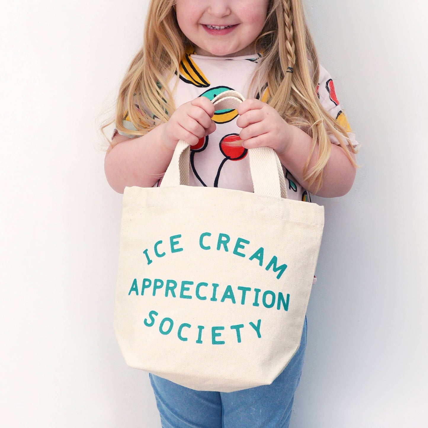 Alphabet Bags - Ice Cream Appreciation Society - Little Canvas Bag