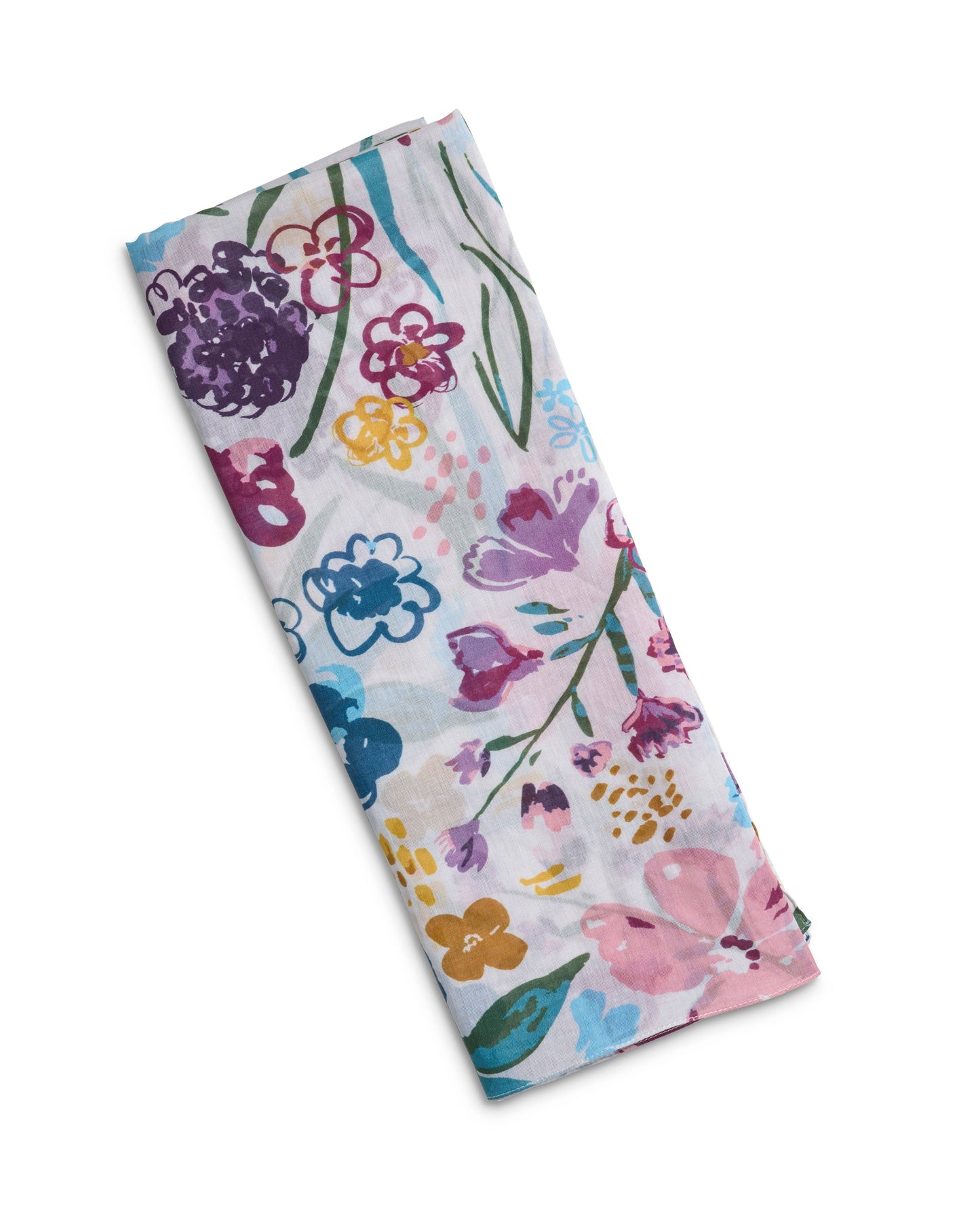 Quintessential - Priory Scarf - Multi: Floral