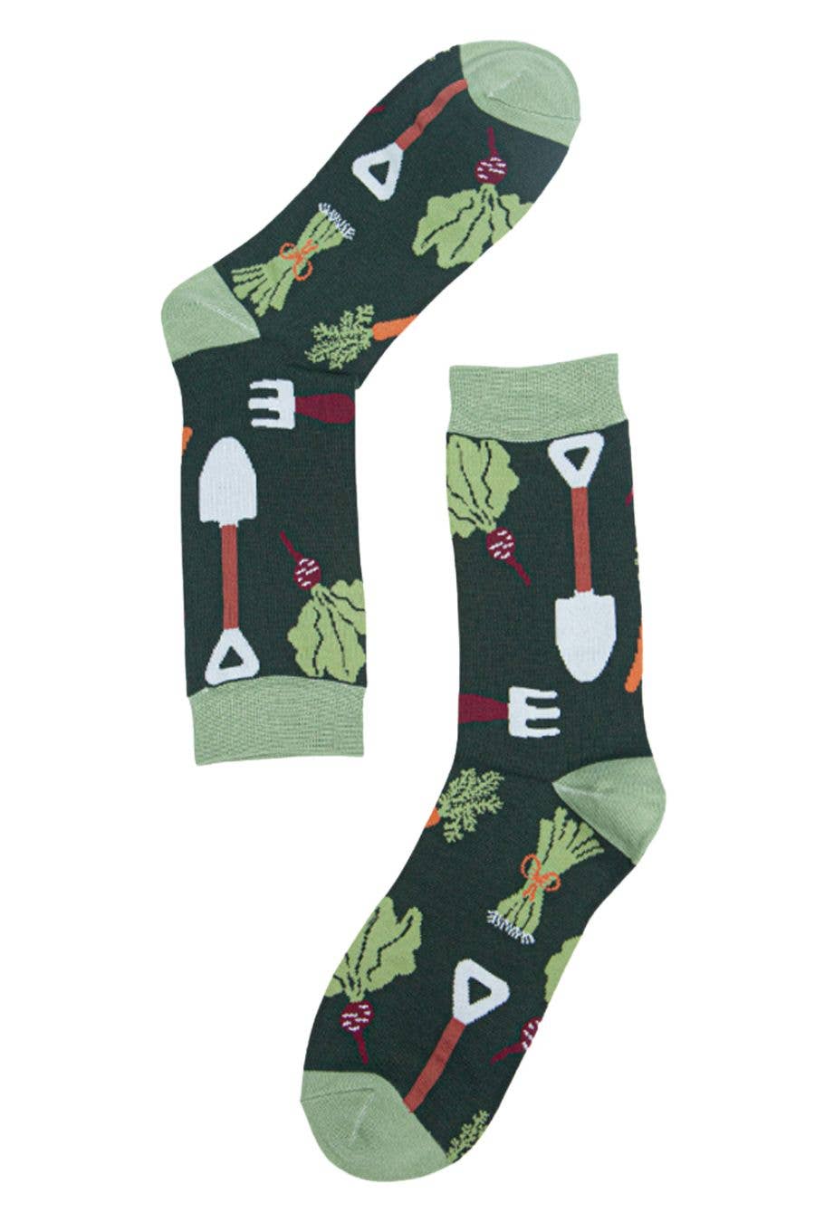 Sock Talk - Mens Bamboo Socks Garden Shed Gardening Novelty Sock Green