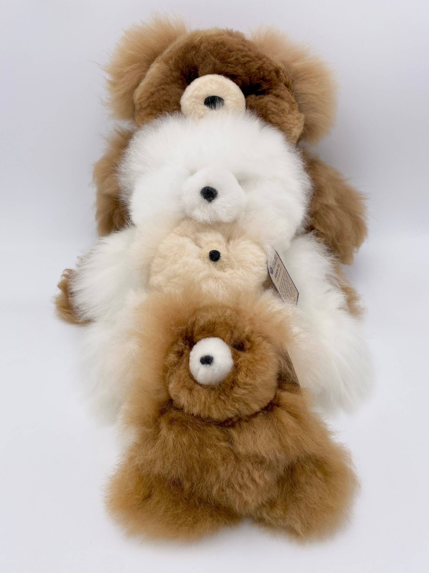 Blossom Inspirations - Bears Stuffed Alpaca Toy: Large