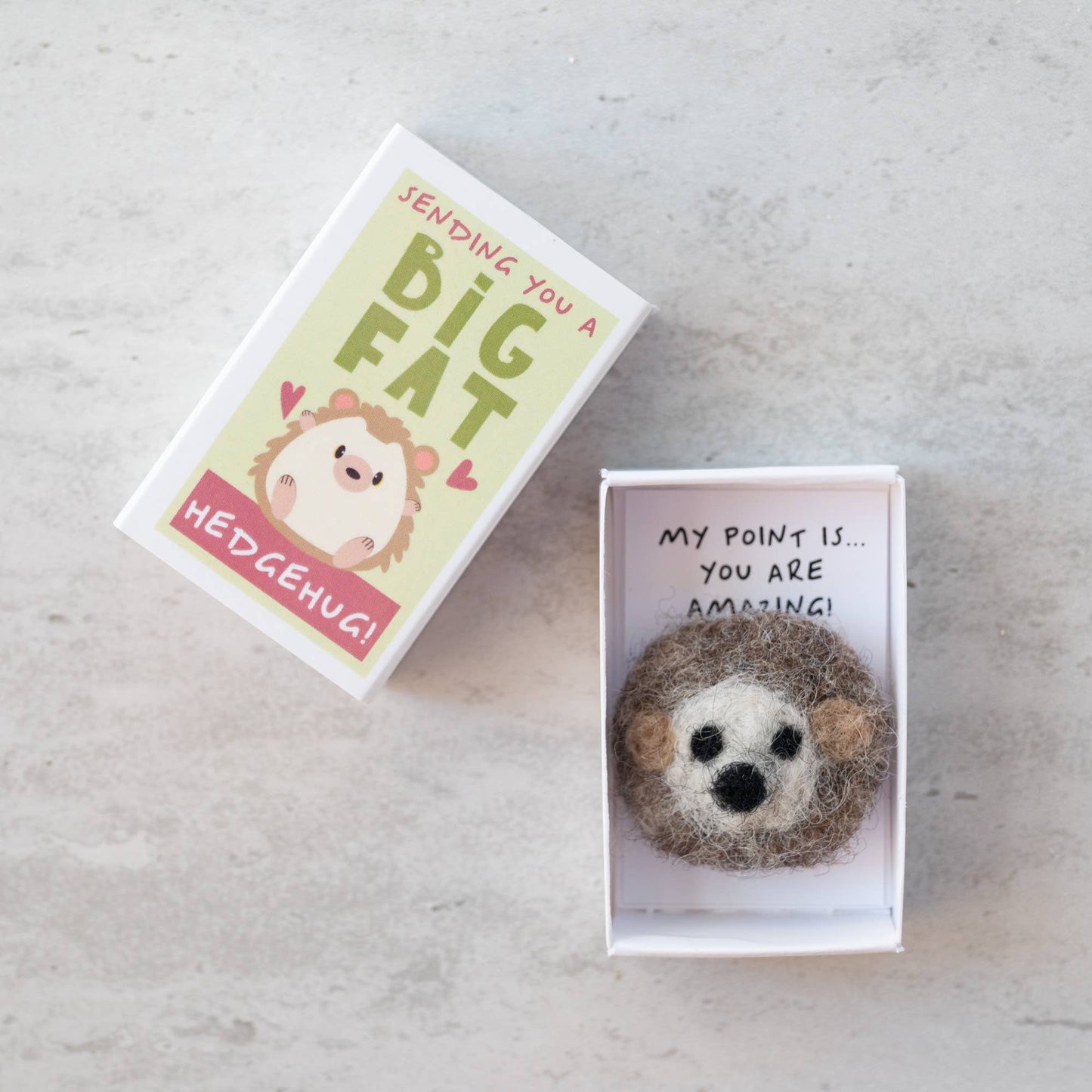 Marvling Bros Ltd - Sending You A Hedgehug In A Matchbox
