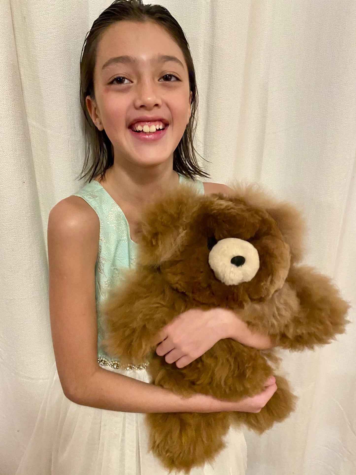 Blossom Inspirations - Bears Stuffed Alpaca Toy: Large