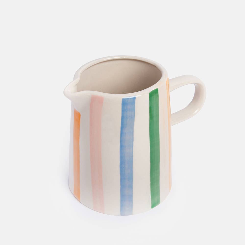 Caroline Gardner - Multi Stripe Large Jug