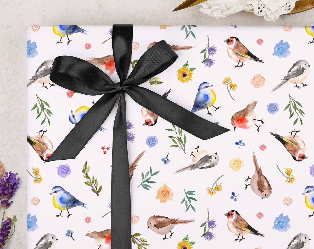 Making Meadows Ltd - Gift Wrap | Birds Wrapping Paper Sheet