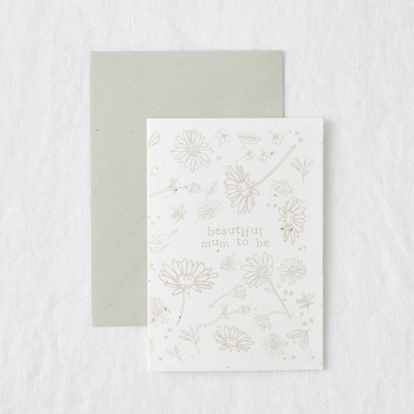 Mum to be - Daisy Seed Eco-Friendly Plantable Card