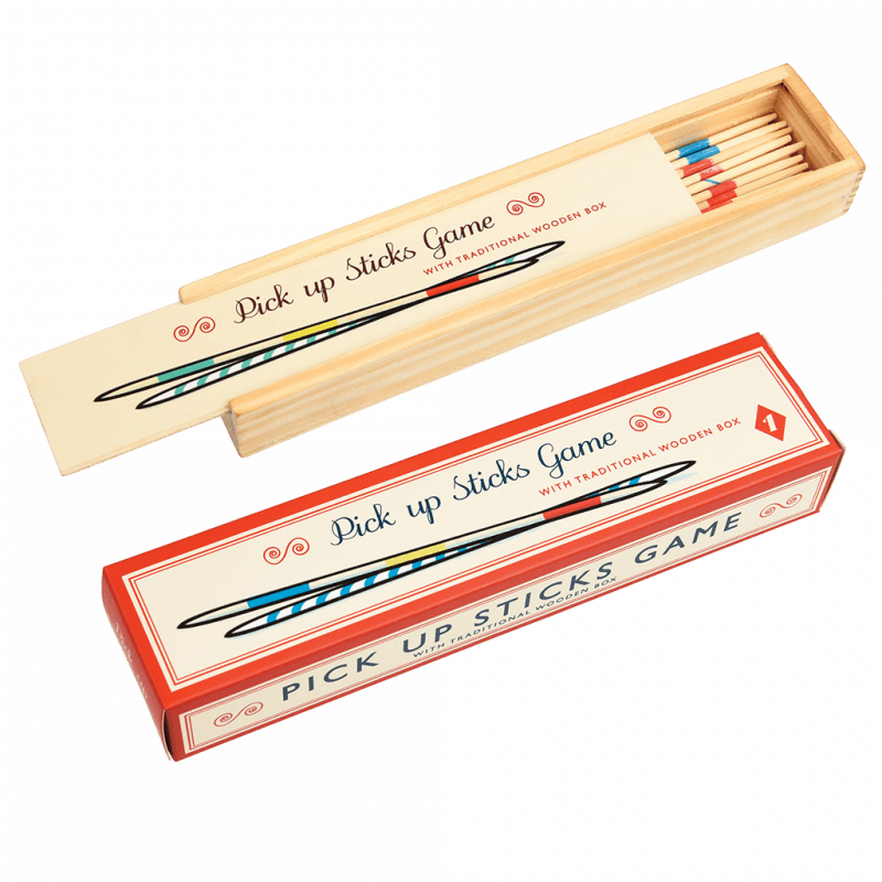 Wooden pick up sticks