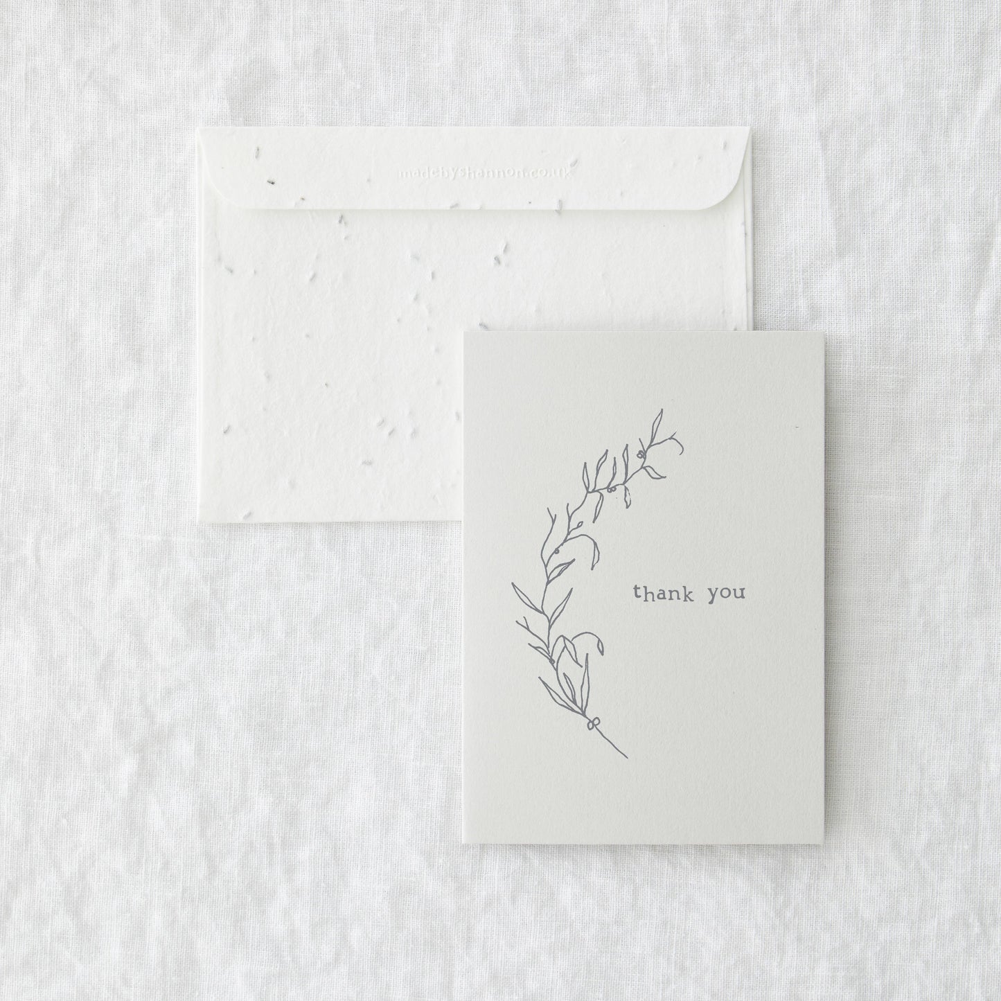 Thank you - Card with Seed Plantable Envelope