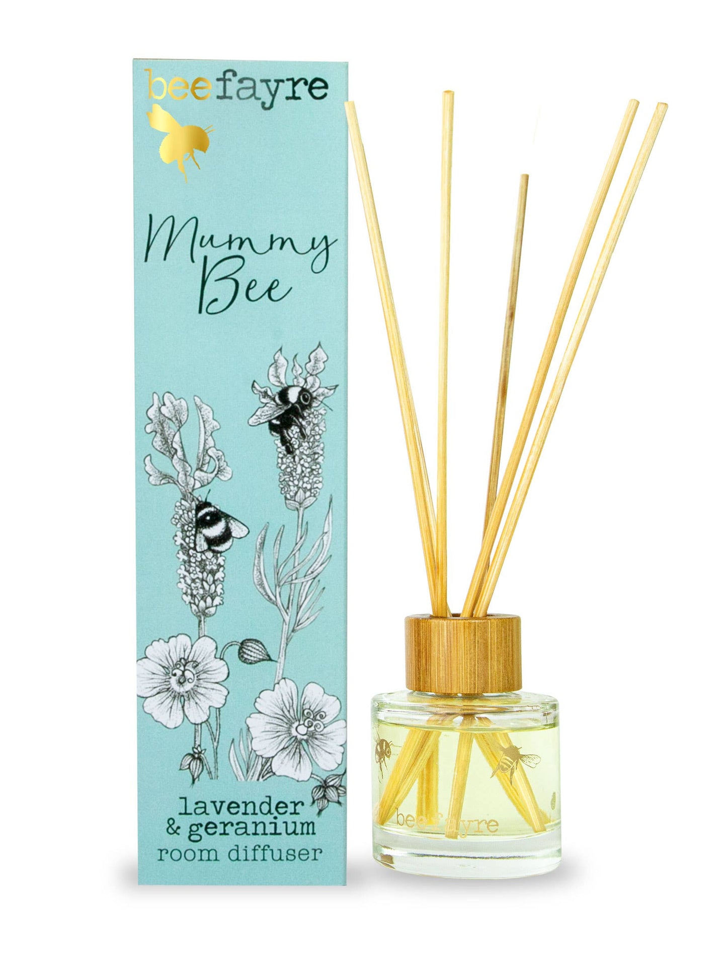 Mummy Bee Lavender & Geranium Reed Diffuser