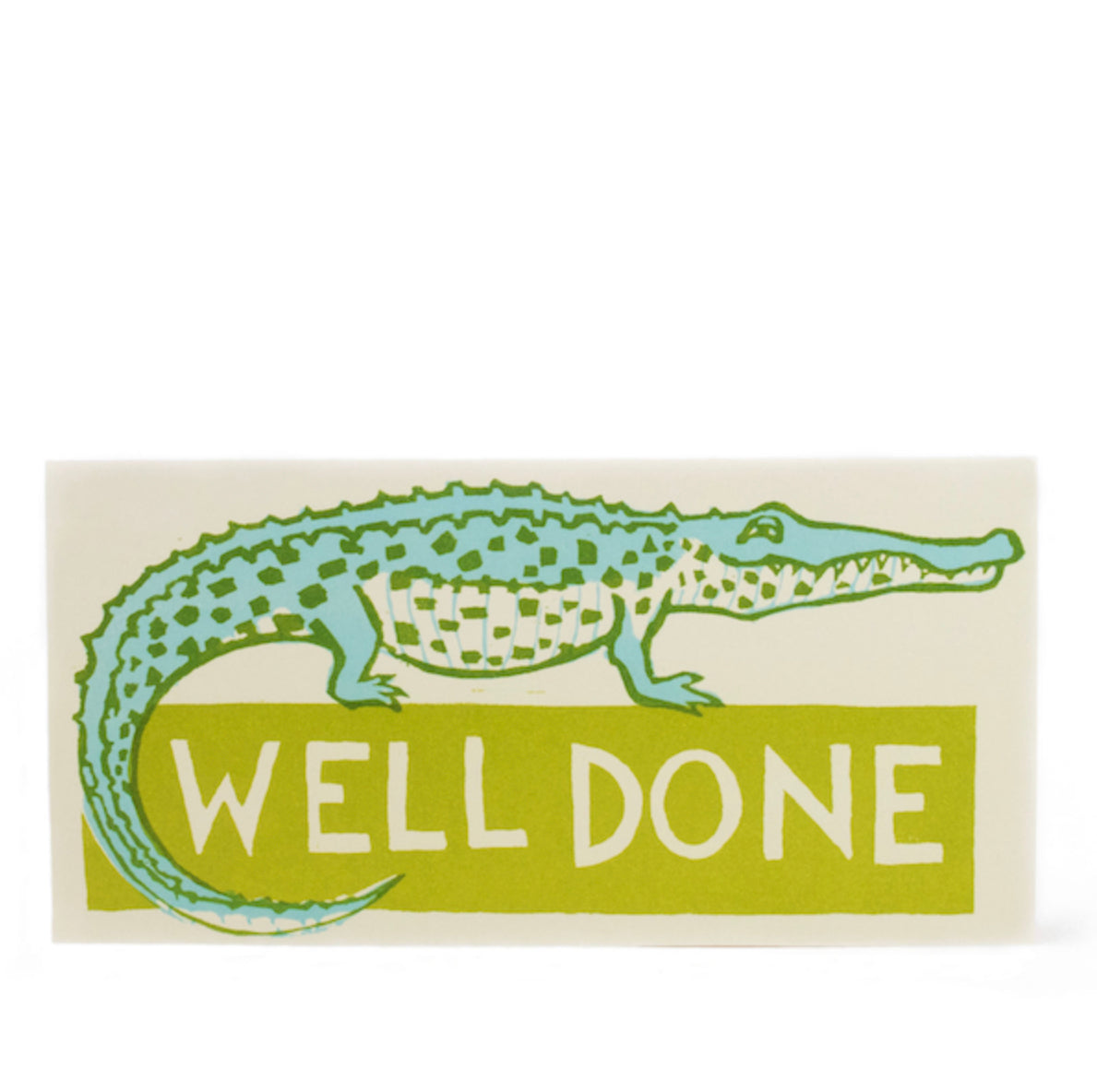 Cambridge Imprint - Long well done card
