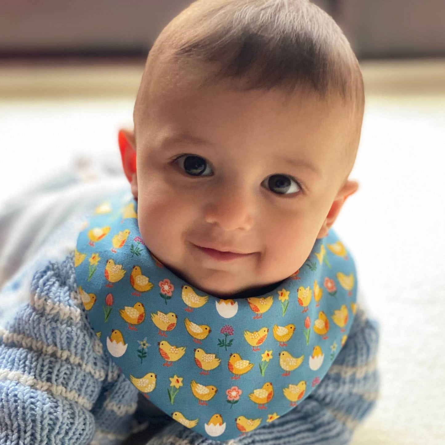 Easter Chicks Dribble Bandana Bib