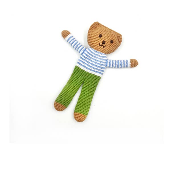 Pebblechild - Soft Handmade Flipps green trouser