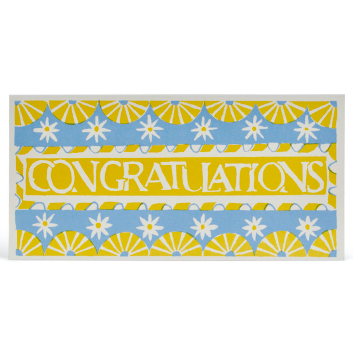 Cambridge Imprint - Long congratulations card