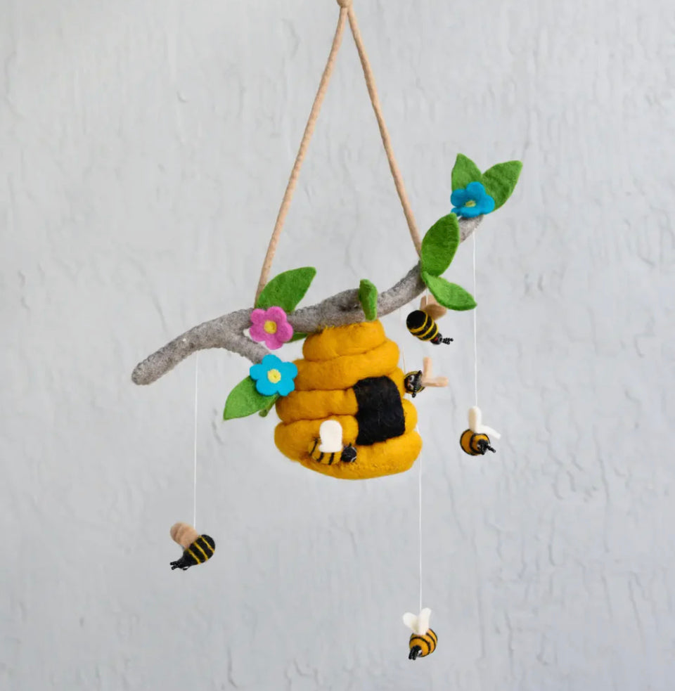 The Winding Road - Mobile - Bee Hive and Honey Bee