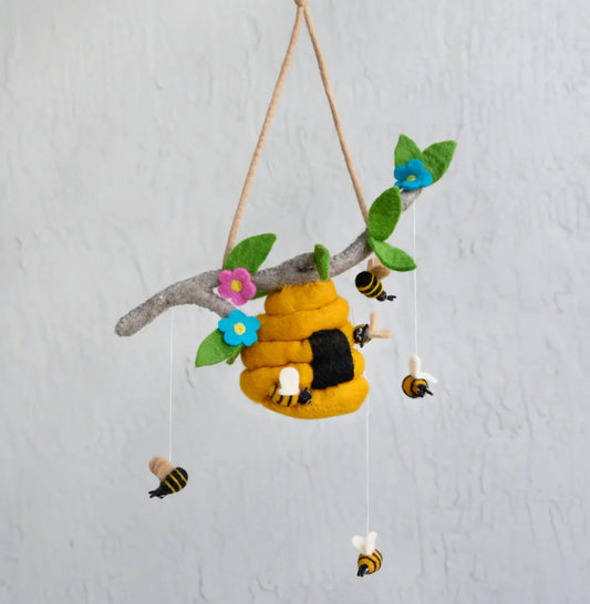 The Winding Road - Mobile - Bee Hive and Honey Bee