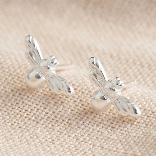 Lisa Angel - Sterling Silver Bumblebee Stud Earrings