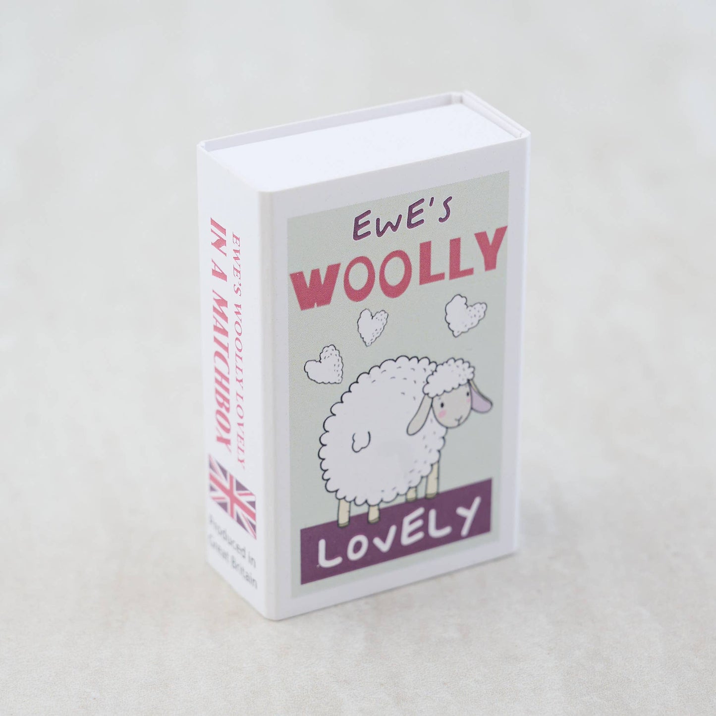 Marvling Bros Ltd - Ewes Woolly Lovely Wool Felt Sheep In A Matchbox