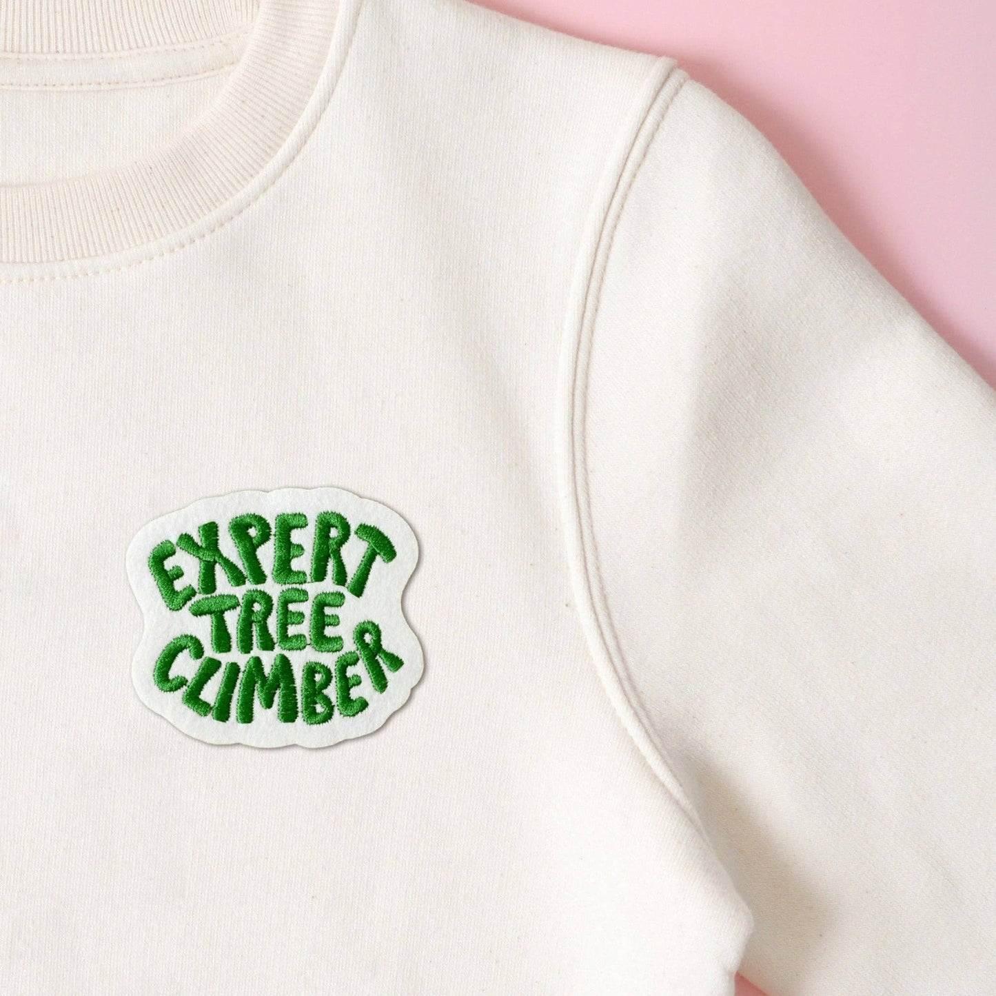 Alphabet Bags - Expert Tree Climber - Embroidered Patch