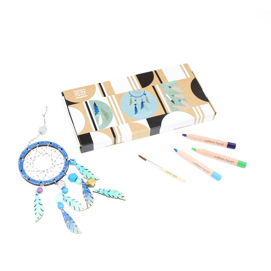 Cotton Twist - Make Your Own Dreamcatcher Craft Kit Activity Box