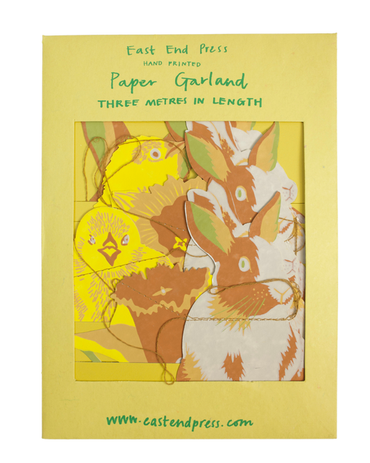 East End Press - Rabbit and Chick Garland